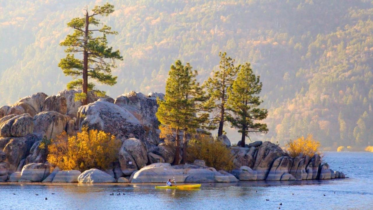 Вілла Feathernest On The Lake Fawnskin Екстер'єр фото